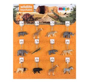 Mojo Keyring - Zoo animals 1 pc