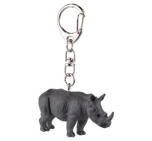 Mojo Rhinoceros Keychain