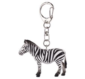 Mojo Keyring Zebra