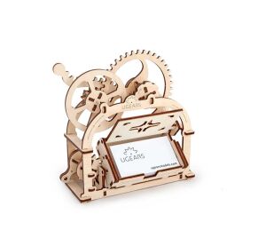 Ugears 3D Wooden Mechanical Puzzle Business Card Box