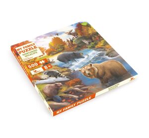Magellan Family Puzzle Wildlife of the North 500 pieces