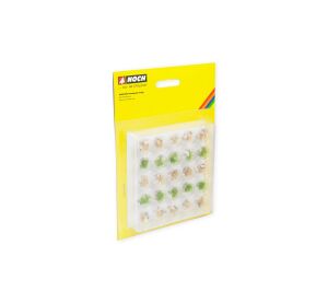 Noch PROFI Grass tuft with stones set of 25 pcs
