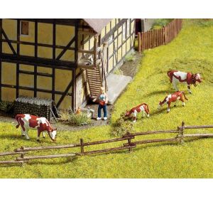 Noch Wooden Fence Set 100 cm