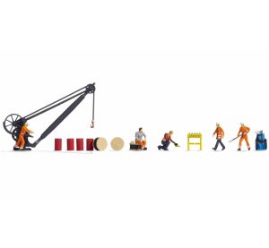 Noch Figure Set Railway Depot