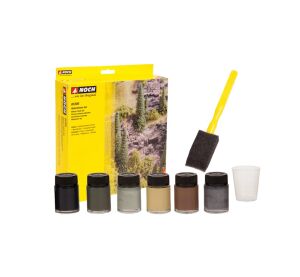 Noch Concentrated paint natural shades set of 6 pcs
