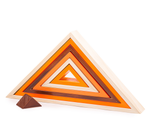 Bigjigs Toys Wooden Folding Triangles