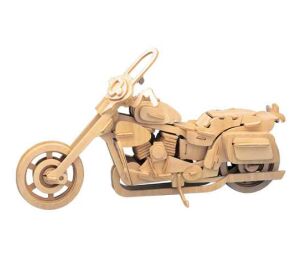 Woodcraft Wooden 3D Puzzle Motorcycle Harley Davidson II
