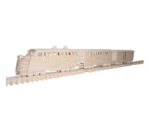 Woodcraft Wooden 3D Train Puzzle