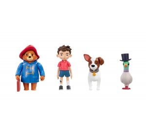Rainbow Paddington figure set