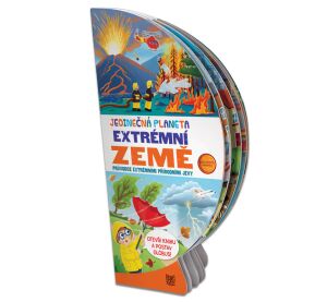 Pexi Knížka rozkládací glóbus - Extrémní země
