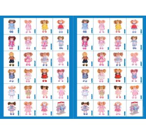 2Kids Toys Paper Pexes Dolls