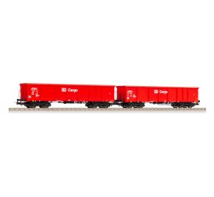 Piko Set of 2 high wall wagons Eaos-x with sand load DB AG V - 58234