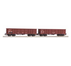 Piko Set of 2 Eaos high wall wagons with sand load FS V - 58238