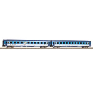 Piko Set of 2 passenger cars Eurofima 2nd class CD V - 58270