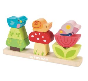 Le Toy Van Petilou Setting Cubes Merry Garden