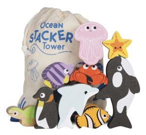 Le Toy Van Petilou Folding Ocean Tower 9 pieces