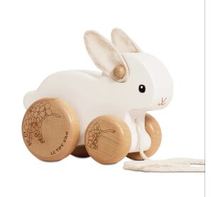 Le Toy Van Pull Along Hopping Bunny
