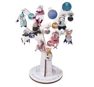 Doudou Wooden display for hanging toys - tree 160 cm