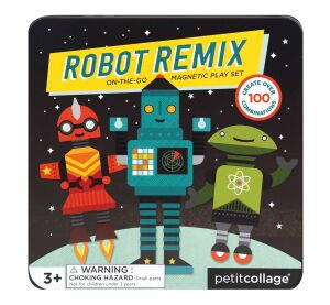Petit Collage Magnetic game Robots