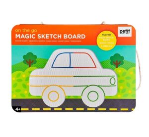 Petit Collage Magnetic Drawing Table On the Road