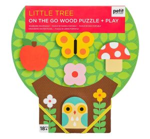 Petit Collage Sturdy Wooden Puzzle Little Tree