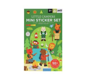 Petit Collage Reusable Mini Stickers Little Campers