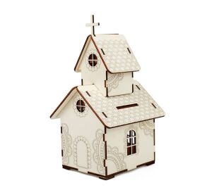 Kúzlo dreva Wooden Treasure Box Church