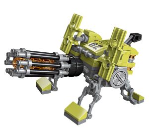 Qman Thunder Expedition Battle Car 1415-2 Cannon Tiger Roar
