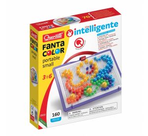 Quercetti Mosaic FantaColor Portable 160 pieces MIX