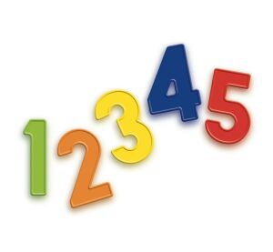 Quercetti Magnets Numbers 48 pcs
