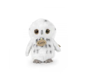 Rappa Plush owl white 18 cm ECO-FRIENDLY
