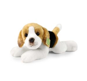 Rappa Plush dog Beagle lying 30 cm ECO-FRIENDLY
