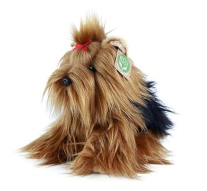 Rappa Plush dog Yorkshire Terrier sitting 23 cm ECO-FRIENDLY