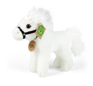 Rappa Plush horse white 18 cm ECO-FRIENDLY