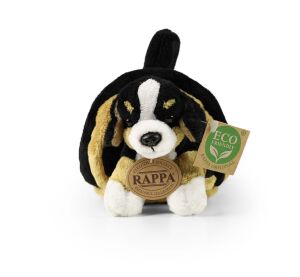 Rappa Stuffed Bernese Mountain Dog in a crate 15 cm ECO-FRIENDLY