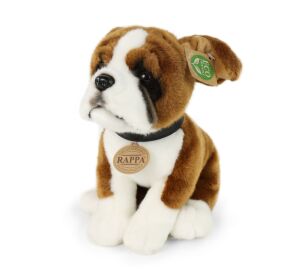 Rappa Plush dog boxer 27 cm ECO-FRIENDLY