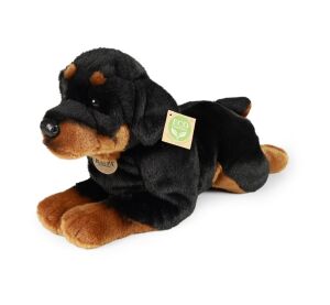Rappa Plush dog Rottweiler lying 39 cm ECO-FRIENDLY