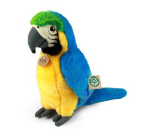 Rappa Plush parrot Ara 28 cm ECO-FRIENDLY