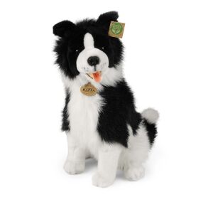 Rappa Plush dog border collie 40 cm ECO-FRIENDLY