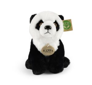 Rappa Plush panda sitting 23 cm SOFT COLLECTION, ECO-FRIENDLY