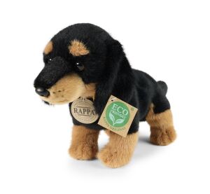 Rappa Plush dog dachshund 23 cm SOFT COLLECTION, ECO-FRIENDLY