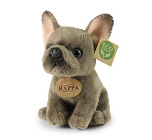 Rappa Plush Dog French Bulldog 18 cm ECO-FRIENDLY
