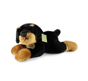 Rappa Plush dog Rottweiler lying 30 cm ECO-FRIENDLY