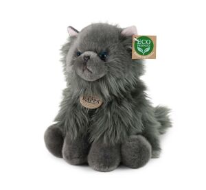 Rappa British plush cat sitting 30 cm ECO-FRIENDLY