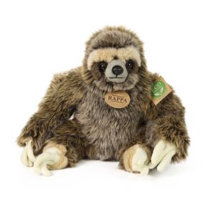 Rappa Plush sloth sitting 25 cm ECO-FRIENDLY