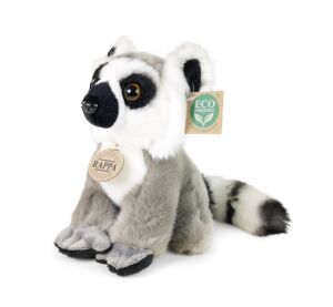 Rappa Plush lemur sitting 18 cm ECO-FRIENDLY