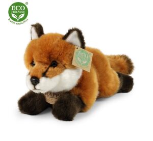 Rappa Plush fox lying 23 cm ECO-FRIENDLY