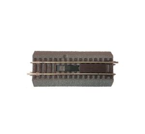 Roco Line Electric Uncoupling Track G½ with Roadbed - 42519