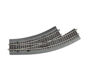 Roco Line Switch BWL2/3 arched left with base - 42560