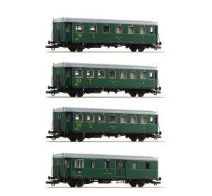 Roco 4-piece set of passenger cars Rybák ČSD - 6200282